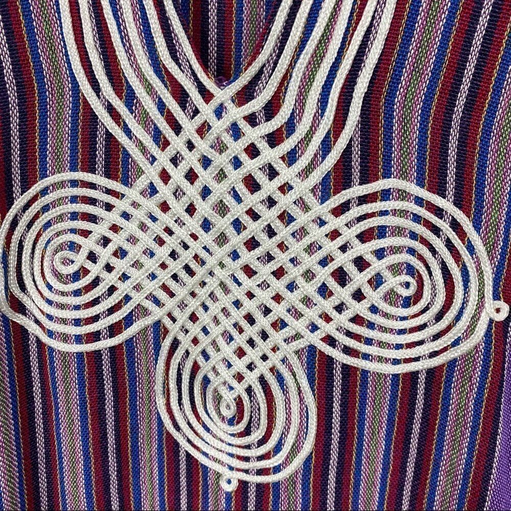 Morrocan Embroidered Short Sleeve Top tunic - Picture 5 of 5